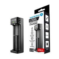 everActive LC-100C Smart Lithium USB-C baterijų įkroviklis